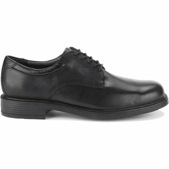 Rockport Men&#39;s Margin Classic Plain Toe Oxford Black Leather Laceup ROCKPORT FOOTWEAR Roderer Shoe Center