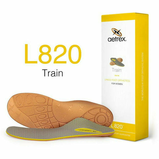 Box of Aetrex Women's L820W Training Orthotic Arch Support