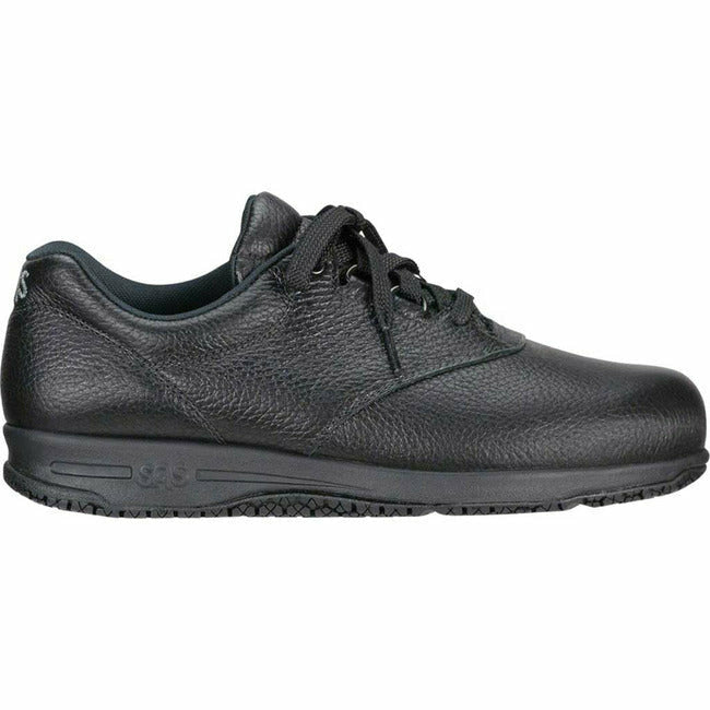 SAS Women&#39;s Liberty Non Slip Lace Up Oxford Shoe Black Leather  SAS FOOTWEAR Roderer Shoe Center