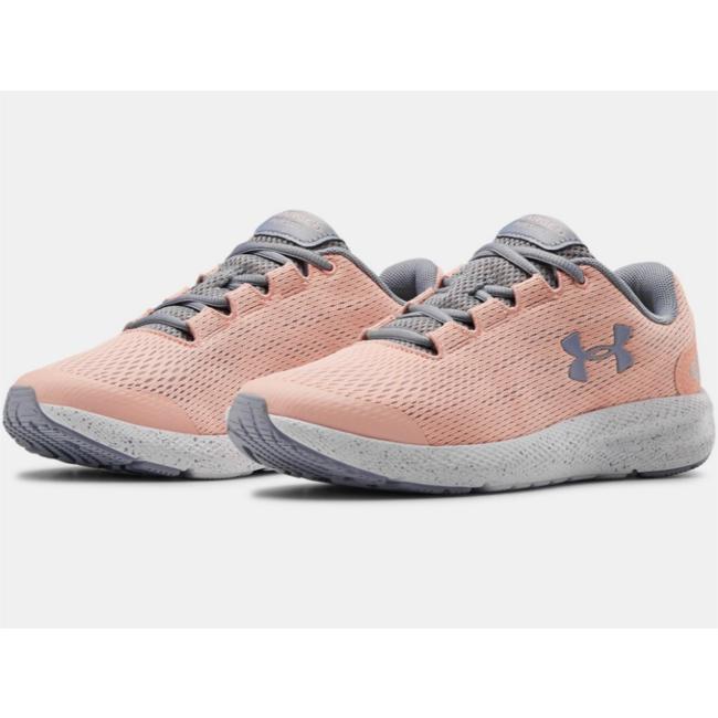 Under Armour Girl's Pursuit 2 (Youth) Running Shoe Peach Frost UNDER ARMOUR FOOTWEAR Roderer Shoe Center