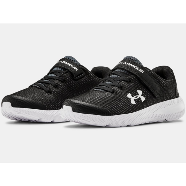 Under Armour Pursuit 2 AC (Toddler/Little Kid) Running Shoe Black  UNDER ARMOUR FOOTWEAR Roderer Shoe Center