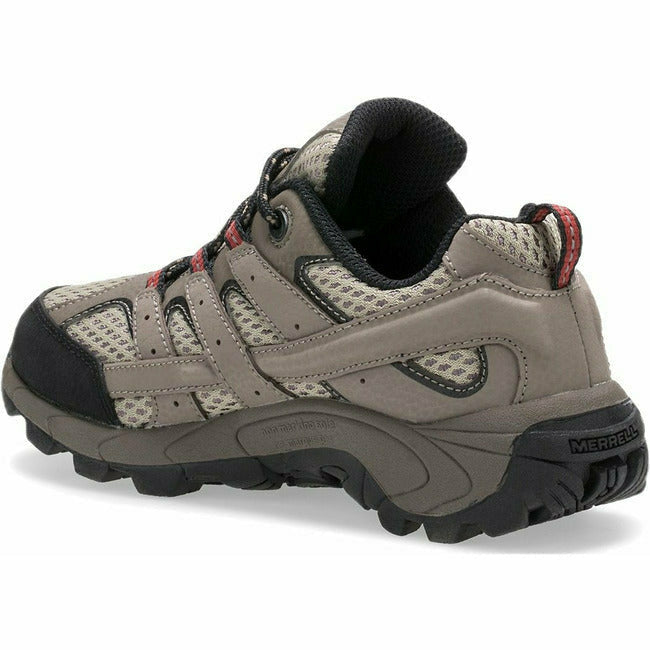 Merrell Kids Moab 2 Low Lace Up Hiker Shoe (Little KId/Youth) Brown MERRELL FOOTWEAR Roderer Shoe Center
