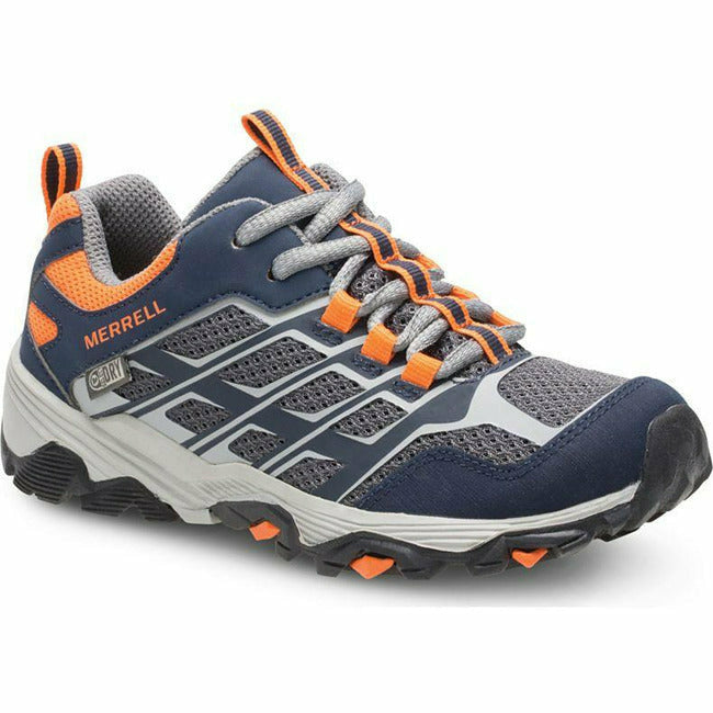 Merrell Kids Moab FST Low Waterproof Hiker Shoe (Little Kid/Youth) MERRELL FOOTWEAR