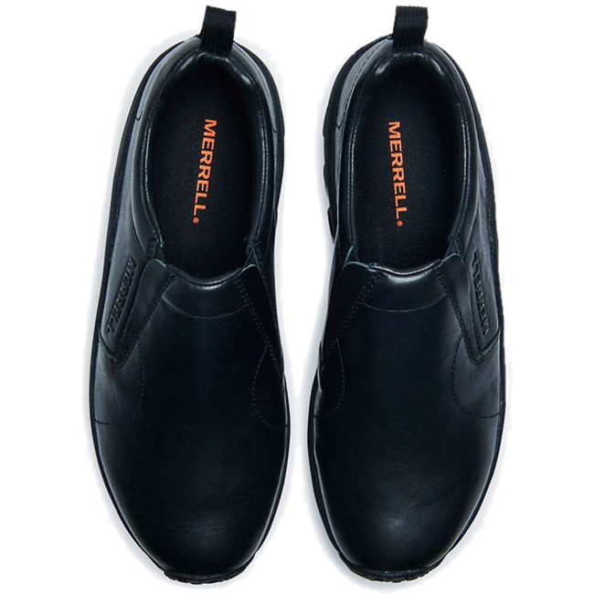 Merrell Men&#39;s Jungle Moc Leather 2 Black MERRELL FOOTWEAR Roderer Shoe Center