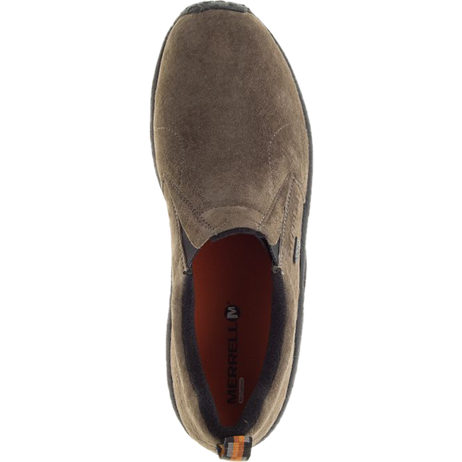 Merrell Men's Jungle Moc Waterproof Nubuck Slipon Gunsmoke MERRELL FOOTWEAR Roderer Shoe Center