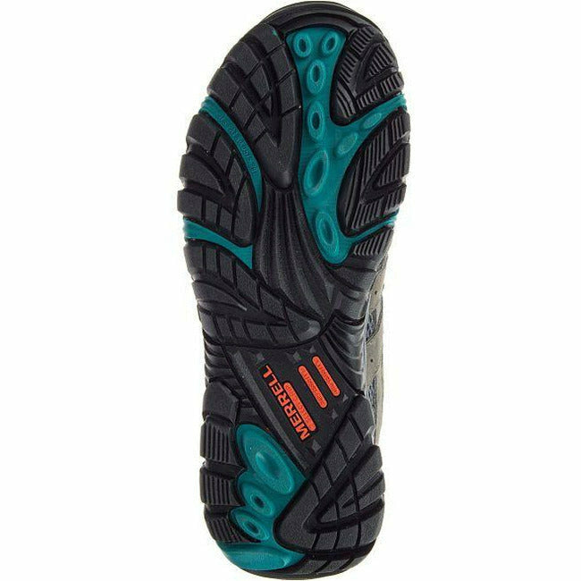 Merrell Women&#39;s Vertex Vent Composite Safety Toe Work Shoe Pewter MERRELL FOOTWEAR Roderer Shoe Center