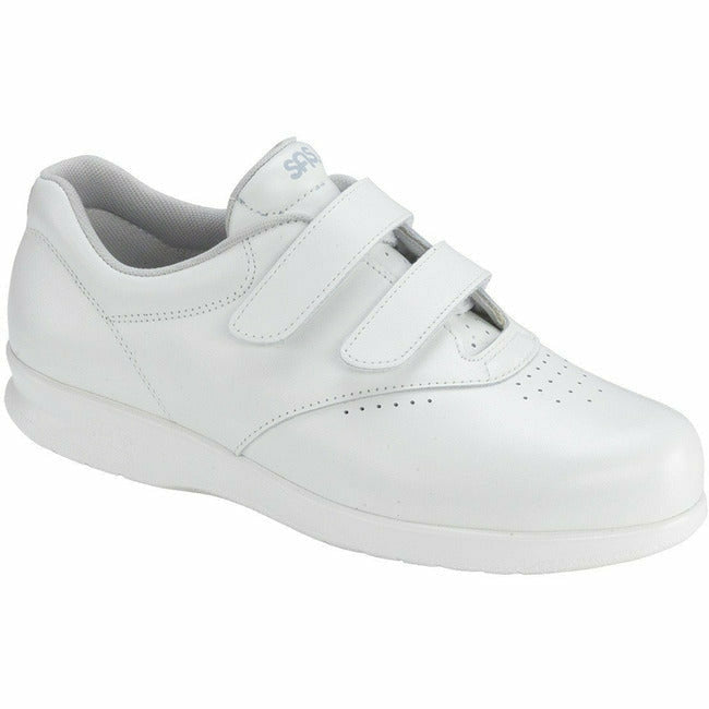 SAS ME TOO women's double velcro comfort walking shoe White Leather
 SAS FOOTWEAR Roderer Shoe Center