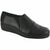 SAS Women's Nora Casual Slip On Dual Side Gore Loafer Black Leather SAS FOOTWEAR Roderer Shoe Center