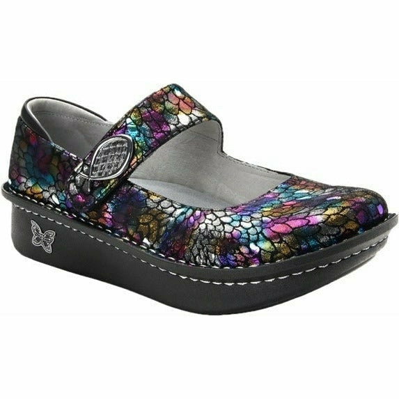 Alegria Women's Paloma Comfort and Support Mary Jane Printed Leather ALEGRIA FOOTWEAR Roderer Shoe Center