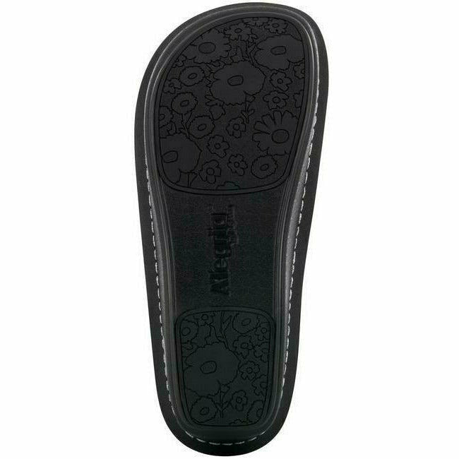 Alegria Women&#39;s Paloma Comfort and Support Mary Jane Black Embossed  ALEGRIA FOOTWEAR Roderer Shoe Center