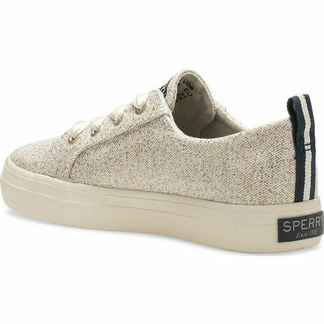 Crest vibe sperry hot sale sneakers metallic