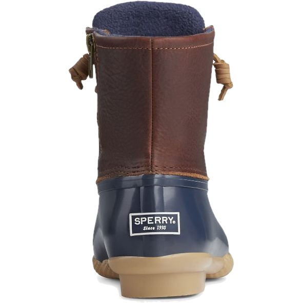 Sperry duck boots navy and clearance tan