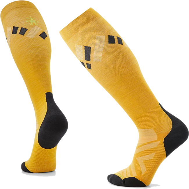 Smartwool Unisex Athlete Edition Mountaineer Over The Calf Sock Honey Gold SW001874-K11
