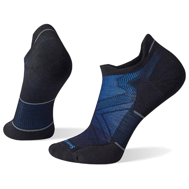 Smartwool Unisex Run Targeted Cushion Low Ankle Sock Black SW001659001