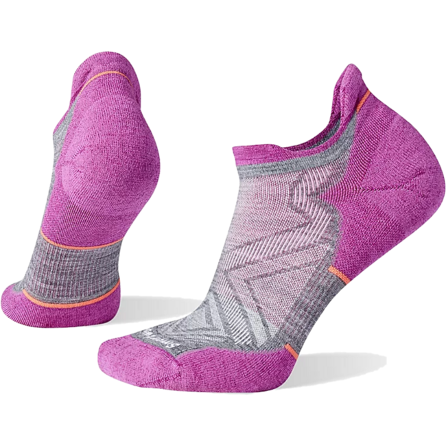Smartwool Women's Run Targeted Cushion Low Ankle Sock Medium Gray SW001671052