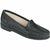 SAS women's Simplify slip on moc toe loafer shoe Black Leather SAS FOOTWEAR Roderer Shoe Center