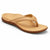 Vionic Women's Tide II Flip Flop Thong Sandal Gold Cork VIONIC FOOTWEAR Roderer Shoe Center
