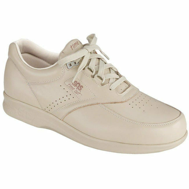 SAS Men's Time Out Leather Comfort Walking Shoe Bone SAS FOOTWEAR Roderer Shoe Center