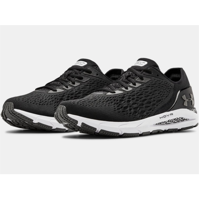 Under Armour Men's HOVR Sonic 3 Cushioned Flexible Running Shoe Black
