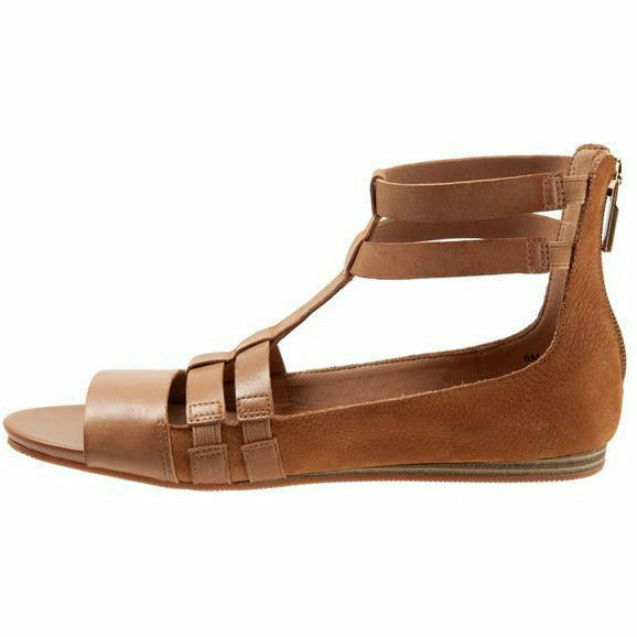 SoftWalk Women's Cazadero Gladiator Sandal Saddle Leather SOFT WALK FOOTWEAR Roderer Shoe Center