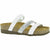Naot Women's Columbus Multi Strap Slide Sandal White Pearl/Multi Lea. NAOT FOOTWEAR Roderer Shoe Center