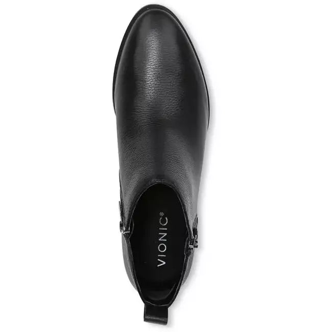 Vionic black ankle sales boots