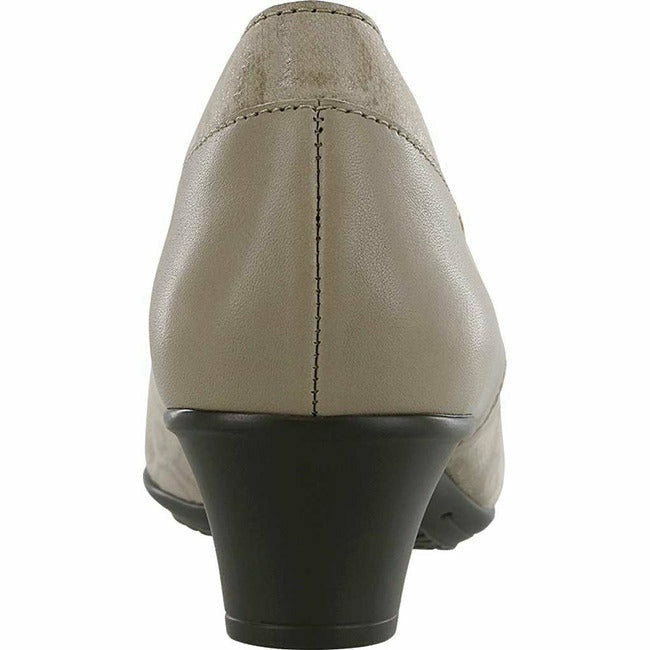 SAS Women's Isabel Maryjane Pump Comfort Footbed Taupe Leather SAS FOOTWEAR Roderer Shoe Center