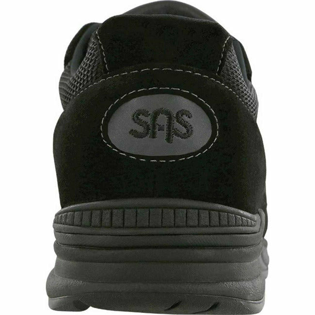 SAS Men&#39;s JV Mesh Black Velcro Active Walking Sneaker SAS FOOTWEAR Roderer Shoe Center