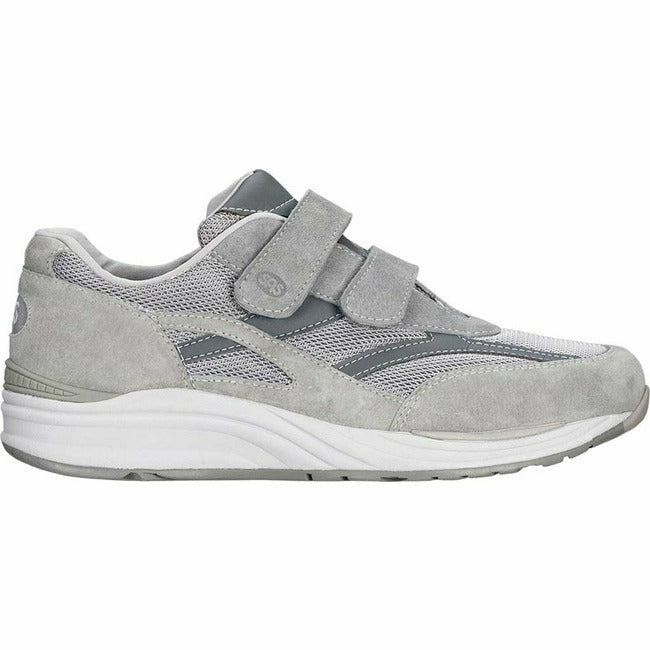 SAS Men&#39;s JV Mesh Gray Velcro Active Walking Sneaker SAS FOOTWEAR Roderer Shoe Center