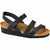 Naot Kayla Women's Multi-Strap Sandal Black Smooth Leather NAOT FOOTWEAR Roderer Shoe Center