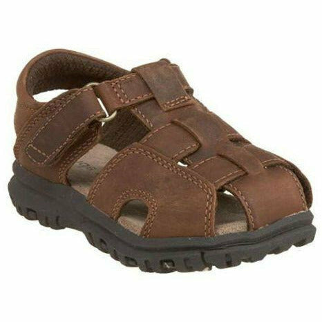 Stride Rite (Toddler) Angler Fisherman Sandal Brown STRIDE RITE FOOTWEAR Roderer Shoe Center