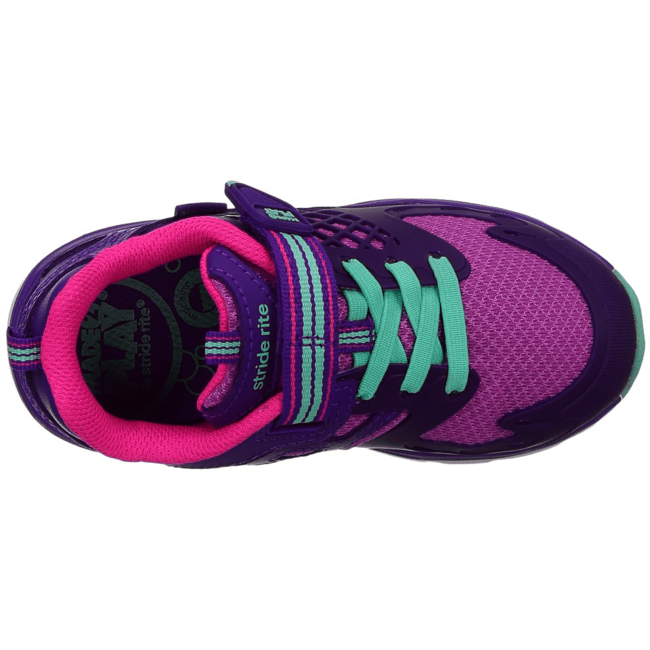 Stride Rite M2P Cannan Machine Washable Sneaker (Toddler) Purple STRIDE RITE FOOTWEAR Roderer Shoe Center