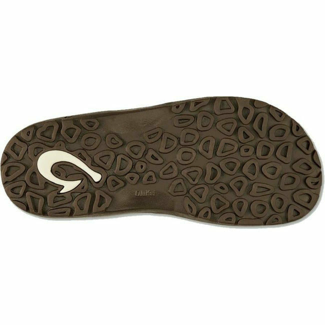 Olukai Men&#39;s Ohana Flip Flop Slip On Sandal Dark Java/Ray OLUKAI FOOTWEAR Roderer Shoe Center