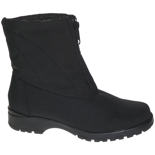 Toe Warmers Women's Magic Waterproof Fabric Boot Black TOEWARMERS FOOTWEAR Roderer Shoe Center