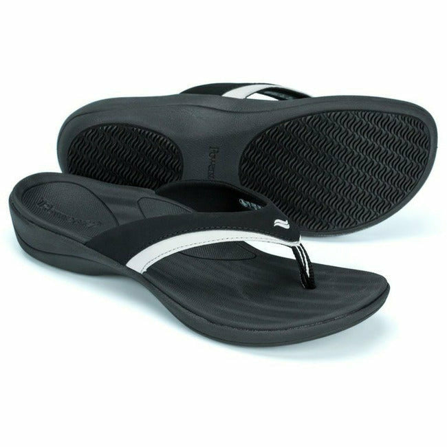 Powerstep Women's Orthotic Stability Support Flip Flop Sandal POWERSTEP FOOTWEAR Roderer Shoe Center