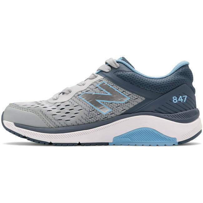 New Balance 847 Women's Walking Stability Shoe w/ Rollbar Grey Mesh v4 NEW BALANCE FOOTWEAR Roderer Shoe Center