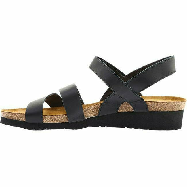 Naot Kayla Women's Multi-Strap Sandal Black Smooth Leather NAOT FOOTWEAR Roderer Shoe Center