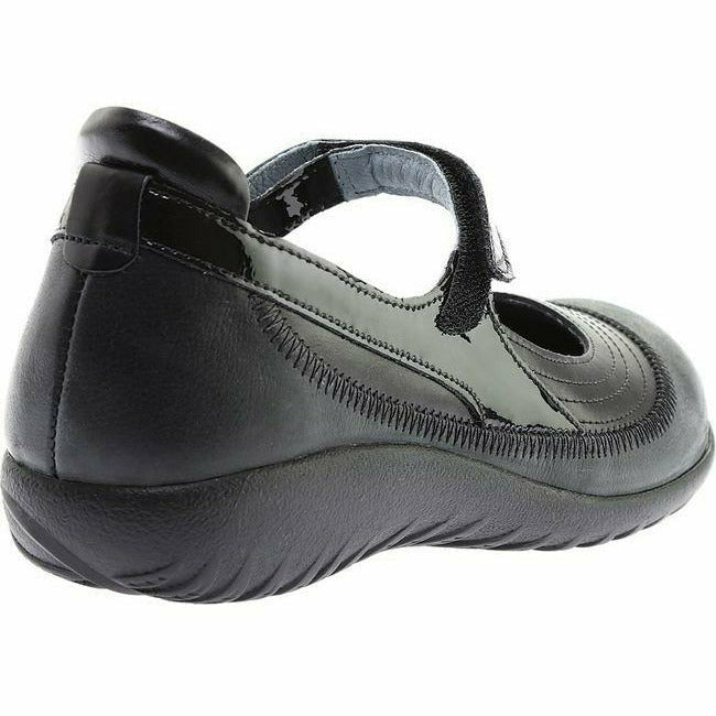 Naot Women's Kirei Flexible Comfort Maryjane Black Leather Combination NAOT FOOTWEAR Roderer Shoe Center
