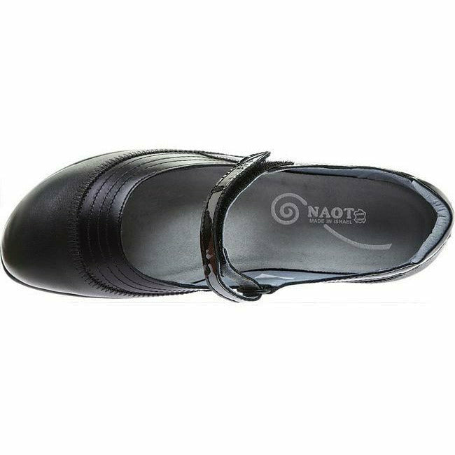 Naot Women's Kirei Flexible Comfort Maryjane Black Leather Combination NAOT FOOTWEAR Roderer Shoe Center