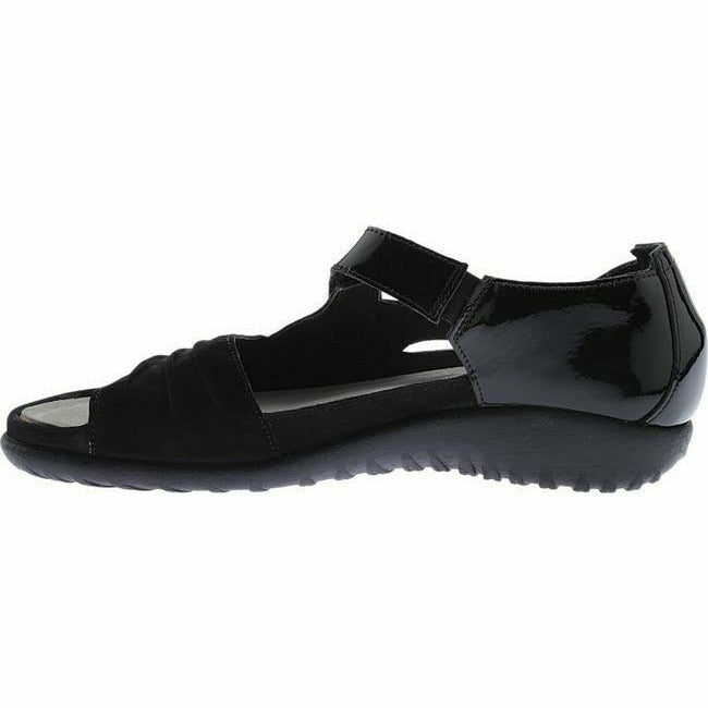 Naot Women's Papaki Adjustable Comfort Sandal/Shoe Black NAOT FOOTWEAR Roderer Shoe Center