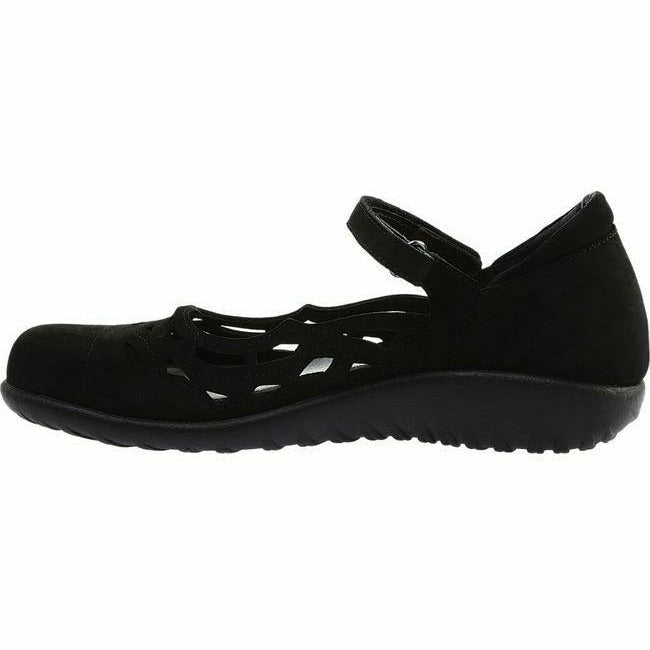 Naot Women's Agathis Mary Jane Black Velvet Nubuck NAOT FOOTWEAR Roderer Shoe Center